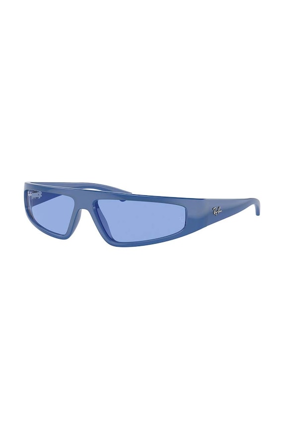 Ray-Ban ochelari de soare dreptunghiular albastru 0RB4432