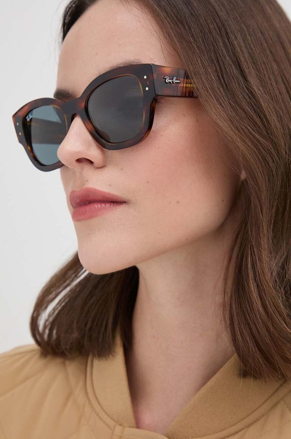 Ray-Ban occhiali da sole marrone 0RB7681S