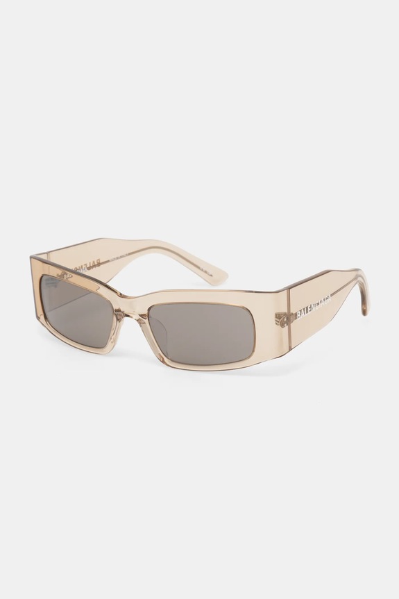 Balenciaga okulary przeciwsłoneczne jednolita srebrny BB0328S