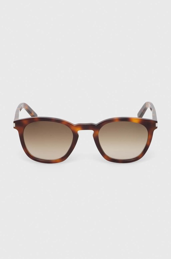 Sluneční brýle Saint Laurent hnědá SL.28