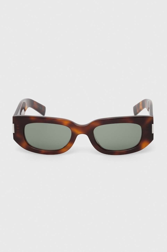 Saint Laurent okulary przeciwsłoneczne brązowy SL.697