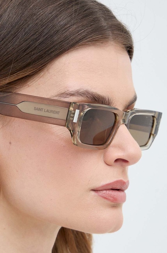 Saint Laurent ochelari de soare SL.660 bej