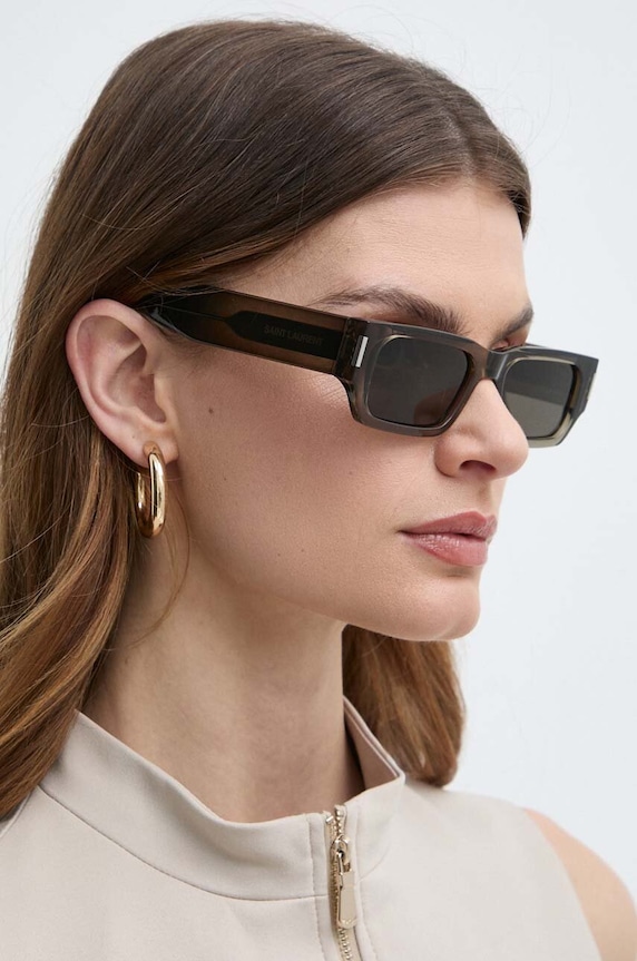 Accesorii Saint Laurent ochelari de soare SL.660 gri