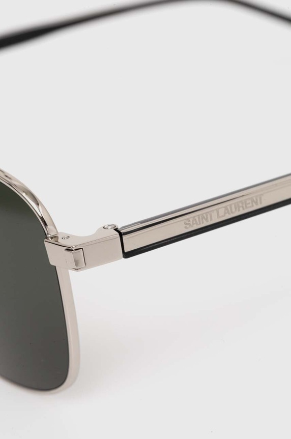 Saint Laurent ochelari de soare SL.665 argintiu