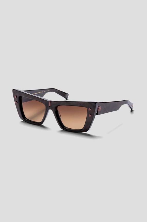 Солнцезащитные очки Balmain B - EYE кошачий глаз коричневый BPS.156D