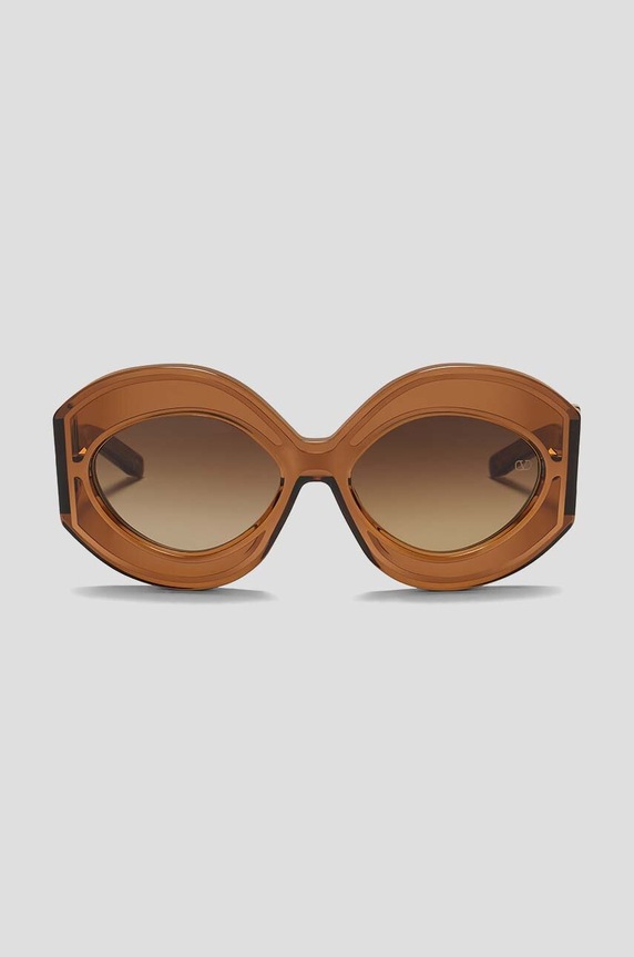 Valentino okulary przeciwsłoneczne V - SOUL - II gradientowa złoty VLS.128B