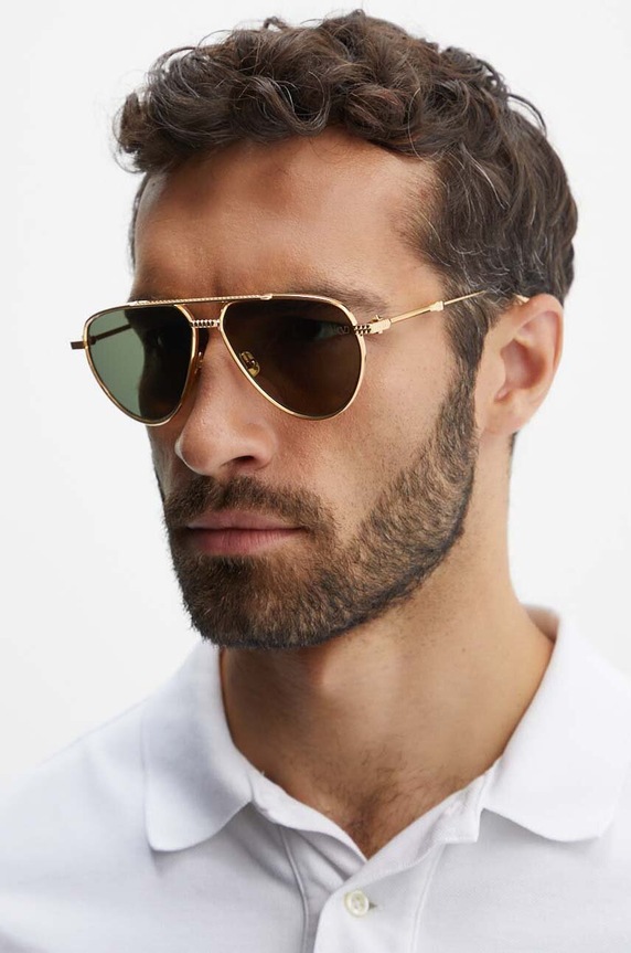 Valentino okulary przeciwsłoneczne V - STUD - II jednolita złoty VLS.133A