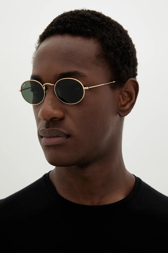 Accessories Ray-Ban sunglasses OVAL 0RB3547N.001 golden