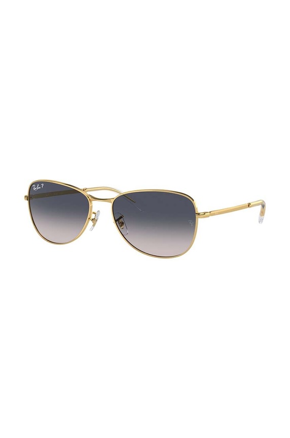 Ray-Ban okulary przeciwsłoneczne 0RB3733.001.78 złoty AA00