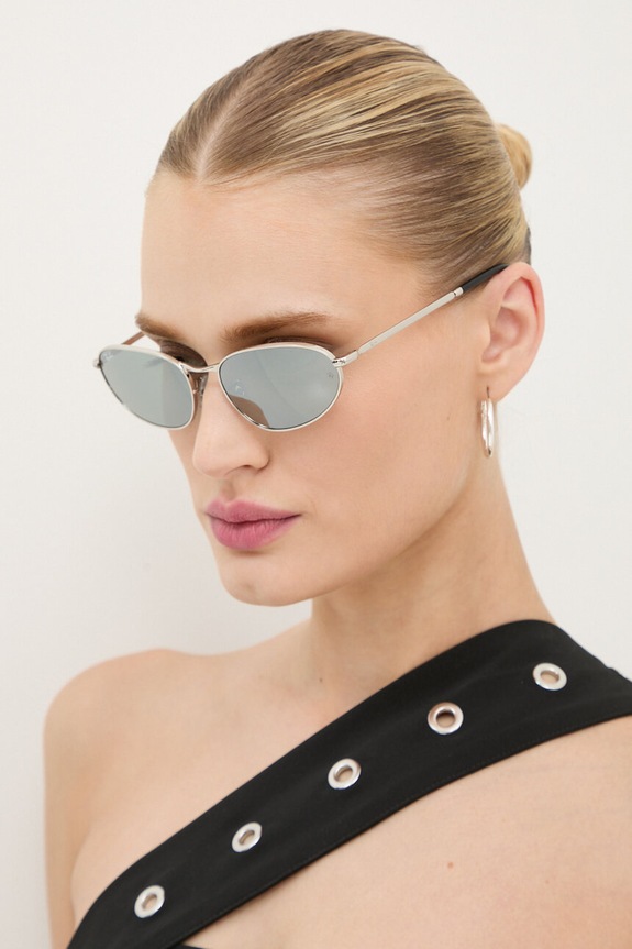 Ray-Ban okulary przeciwsłoneczne lustrzana złoty 0RB3734.003.40