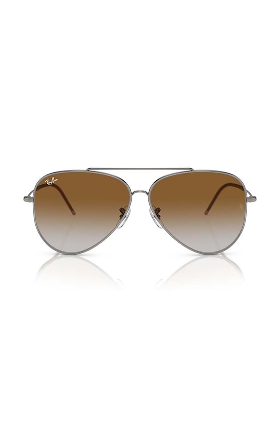 Ray-Ban okulary przeciwsłoneczne AVIATOR REVERSE srebrny 0RBR0101S.004.CB