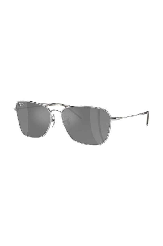 Ray-Ban okulary przeciwsłoneczne CARAVAN REVERSE lustrzana srebrny 0RBR0102S.003.GS