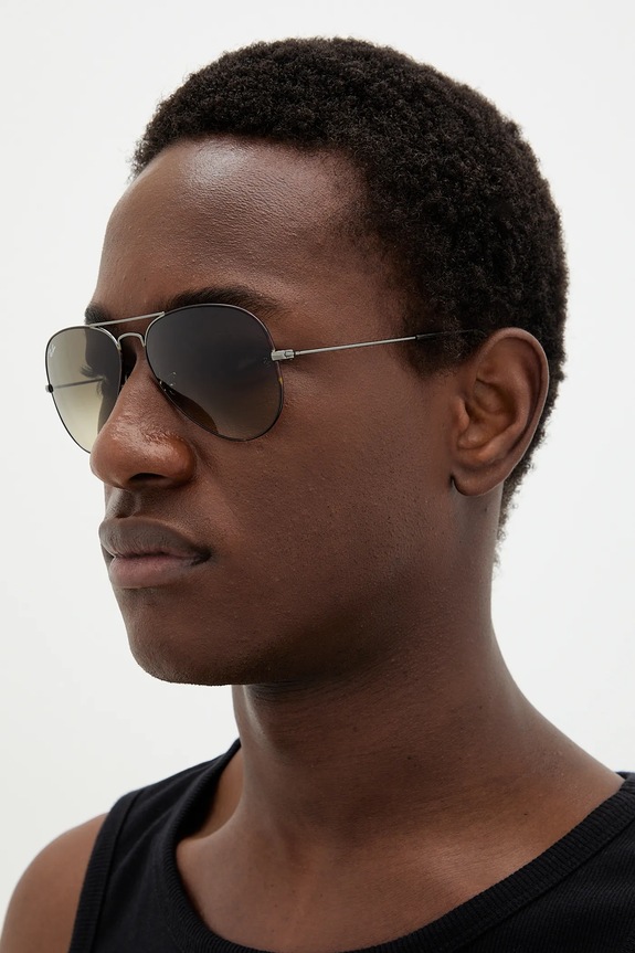 Ray-Ban okulary przeciwsłoneczne 0RB3025.92700A złoty AA00