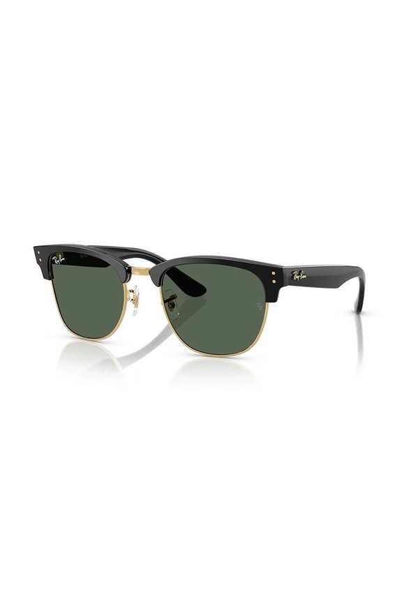 Ray-Ban okulary przeciwsłoneczne kocie oczy czarny 0RBR0504S.6677VR