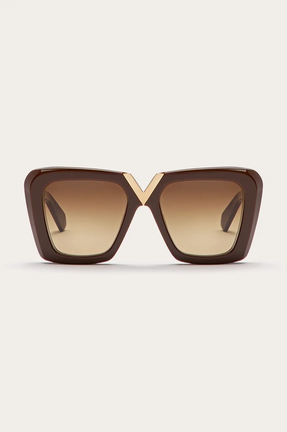 Valentino okulary przeciwsłoneczne V - GOLD - II brązowy VLS.161B