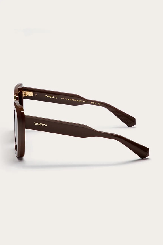 Valentino okulary przeciwsłoneczne V - GOLD - II VLS.161B brązowy