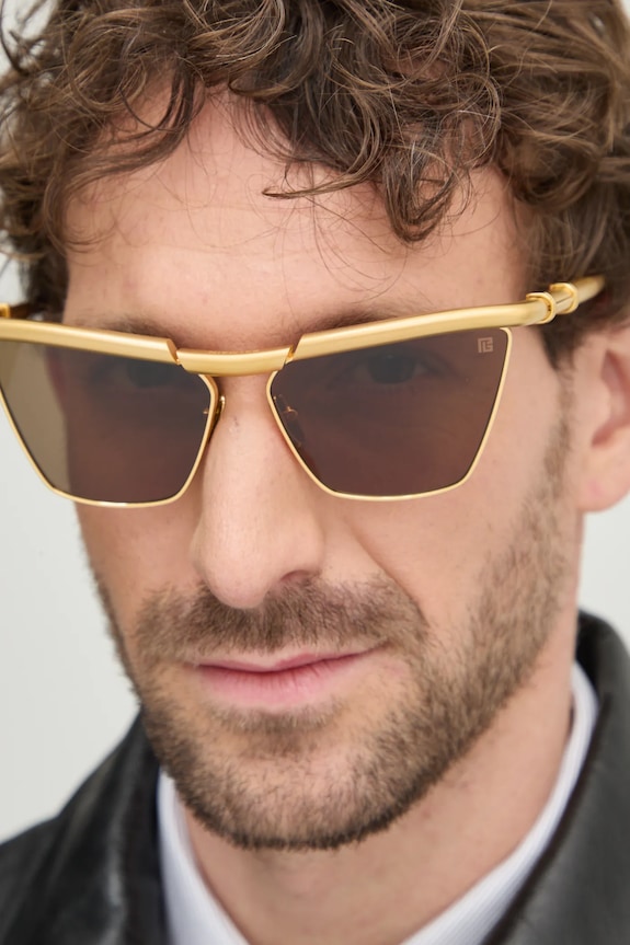 Balmain okulary przeciwsłoneczne VICTOIRE BPS.169C złoty