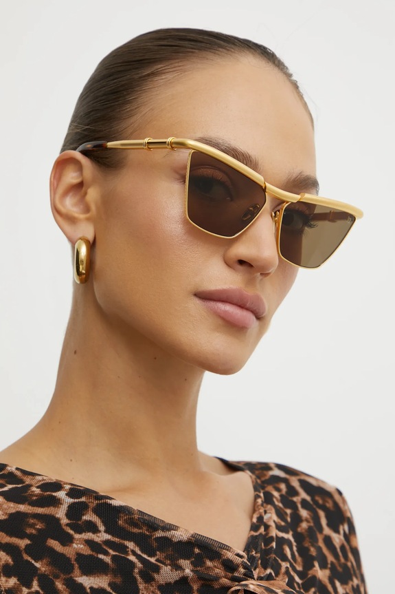 Akcesoria Balmain okulary przeciwsłoneczne VICTOIRE BPS.169C złoty
