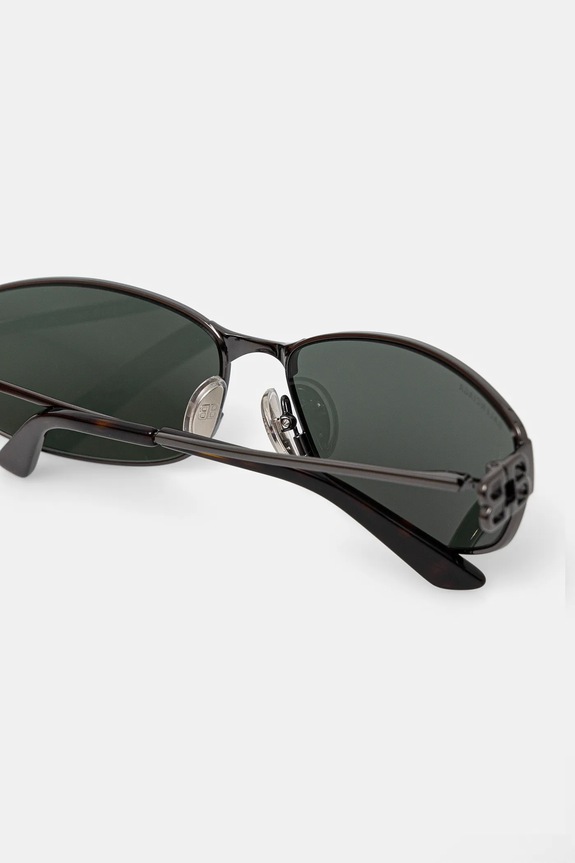 Balenciaga okulary przeciwsłoneczne BB0336S srebrny