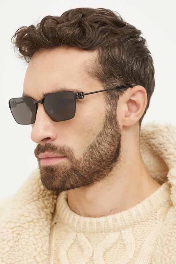 Γυαλιά ηλίου Balenciaga BB0374SK μαύρο AA00