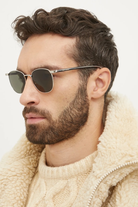 Saint Laurent okulary przeciwsłoneczne SL.747 srebrny AA00