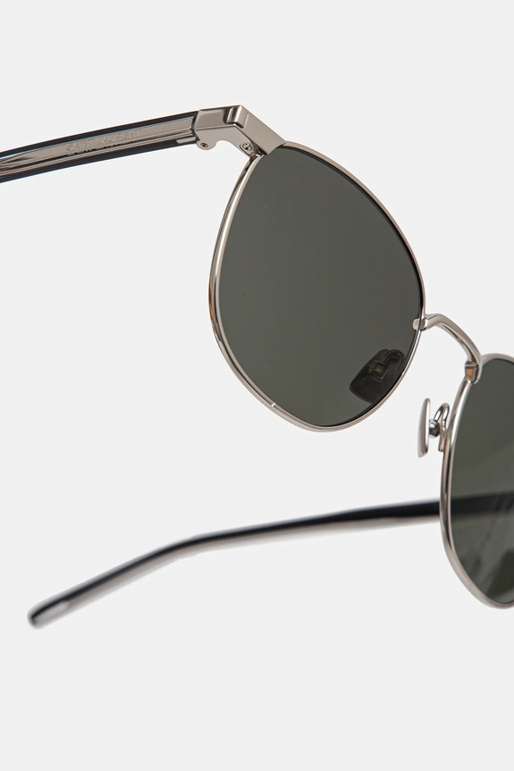 Saint Laurent okulary przeciwsłoneczne SL.747 srebrny