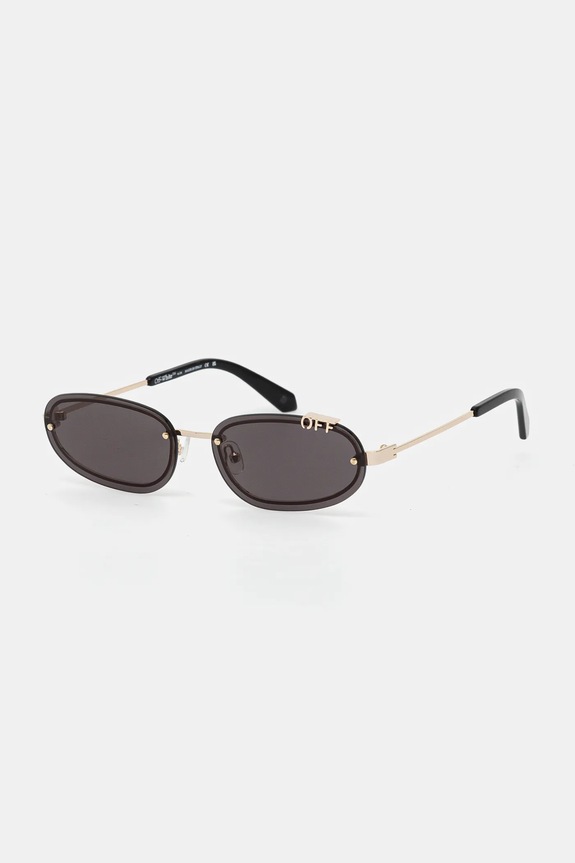 Off-White okulary przeciwsłoneczne okrągłe czarny OERI13M.607607