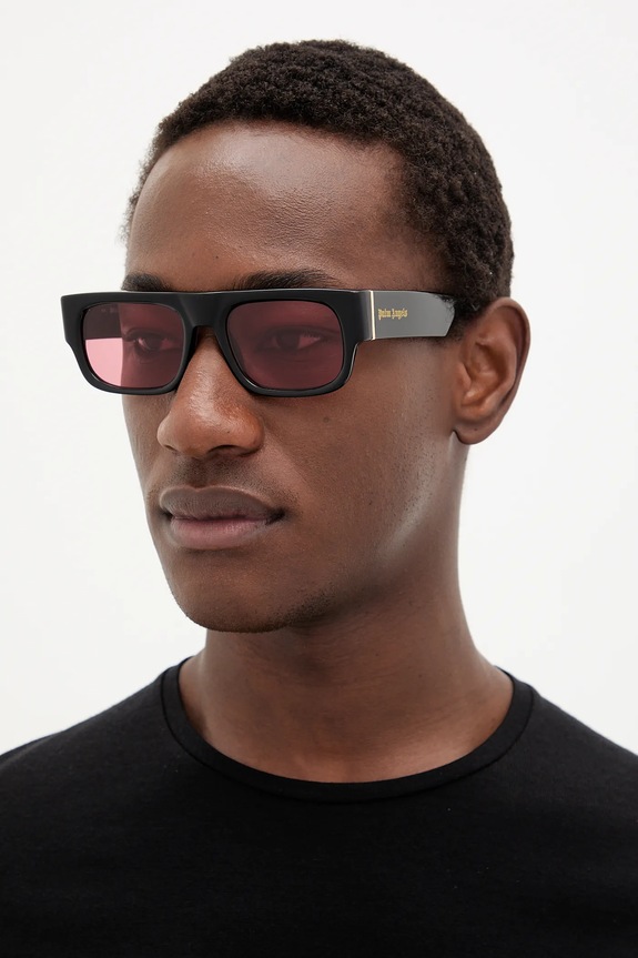 Palm Angels okulary PERI085.531021 czarny AA00