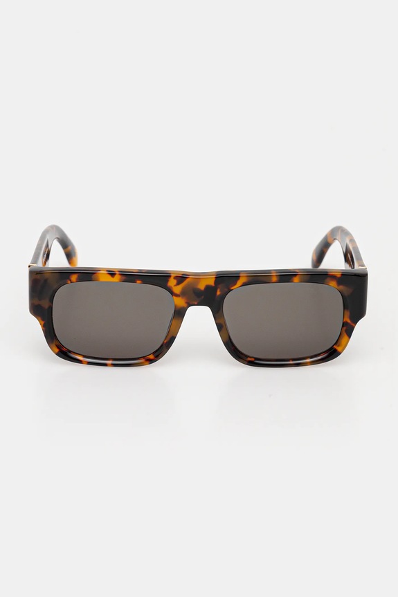 Palm Angels okulary PERI085.536055 brązowy AA00