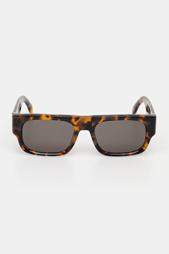 Palm Angels okulary PERI085.536055 brązowy AA00