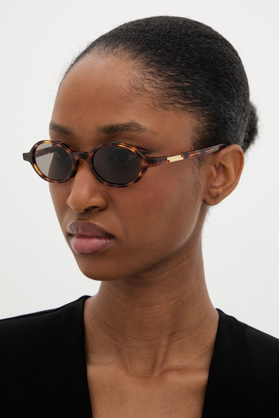 Akcesoria Bottega Veneta Okulary przeciwsłoneczne BV1388S brązowy