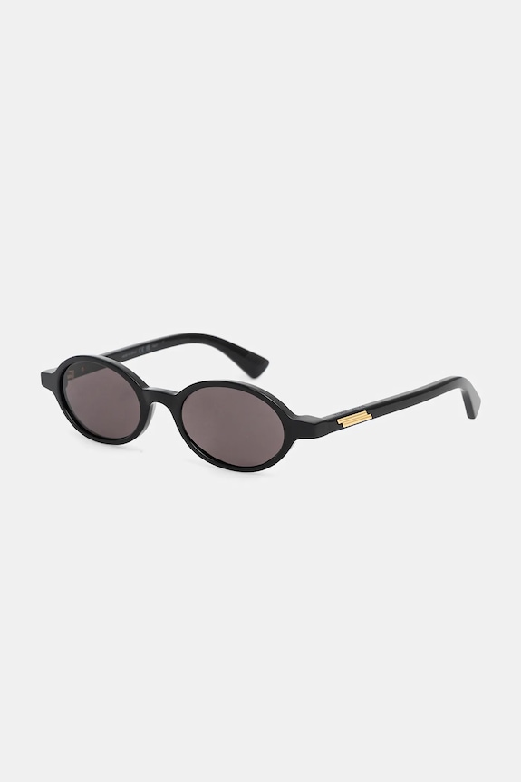 Bottega Veneta ochelari de soare neted cu detalii negru BV1388S