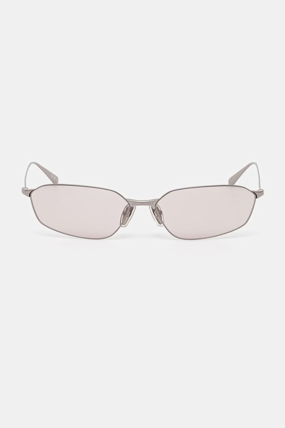 Balenciaga okulary przeciwsłoneczne srebrny BB0412S