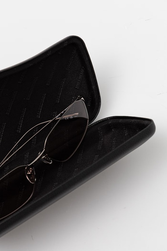 Balenciaga okulary przeciwsłoneczne BB0412S srebrny