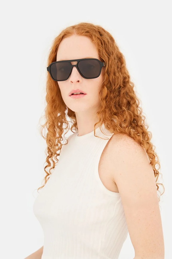 Sluneční brýle Retrosuperfuture MANEVAL.PEZ černá AA00