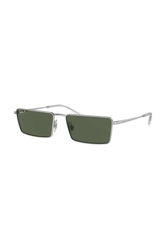 Γυαλιά ηλίου Ray-Ban ορθογώνιο πράσινο 0RB3741.003/9A