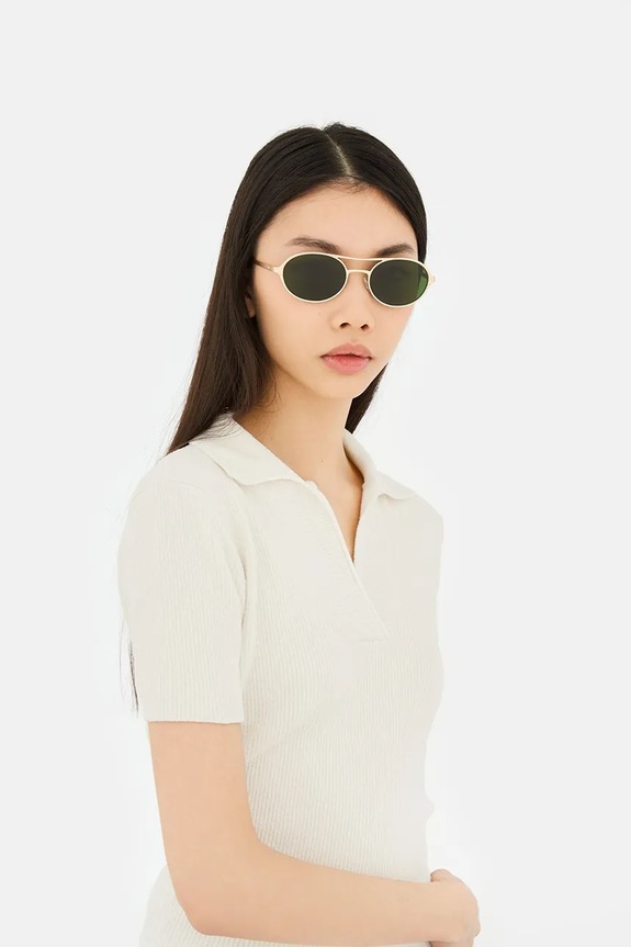 Retrosuperfuture occhiali da vista BIRD.KIW oro AA00