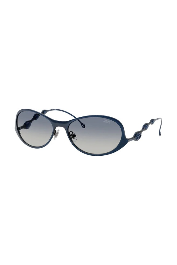 Diesel ochelari de soare ochi de pisică albastru 0DL1014