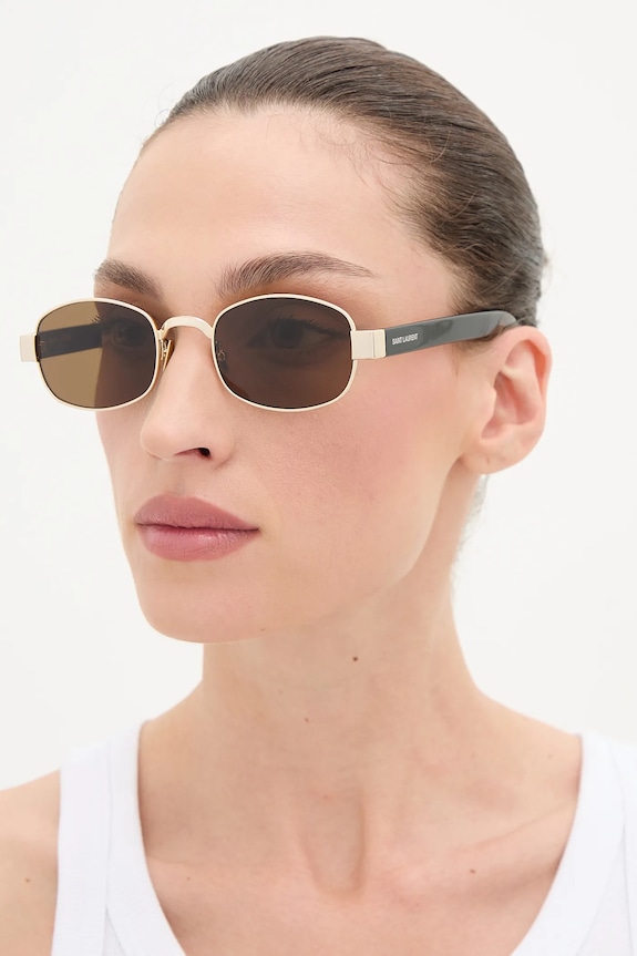 Doplnky Slnečné okuliare Saint Laurent SL.706 zlatá