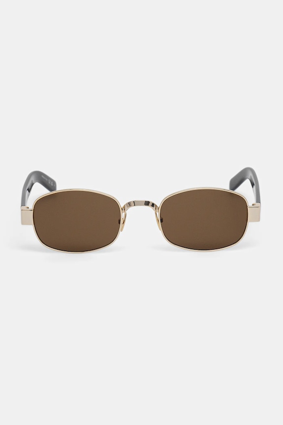 Slnečné okuliare Saint Laurent zlatá SL.706