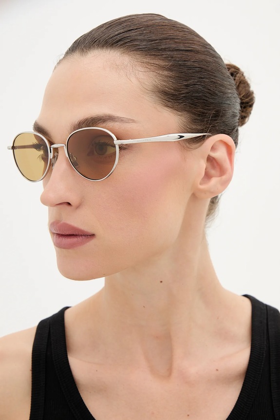 Akcesoria Bottega Veneta okulary przeciwsłoneczne BV1396S srebrny