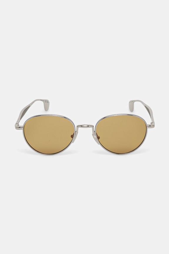 Bottega Veneta okulary przeciwsłoneczne srebrny BV1396S
