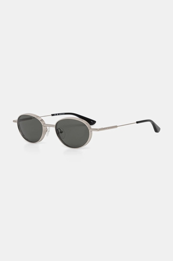 Alexander McQueen ochelari de soare uniforme argintiu AM0523S