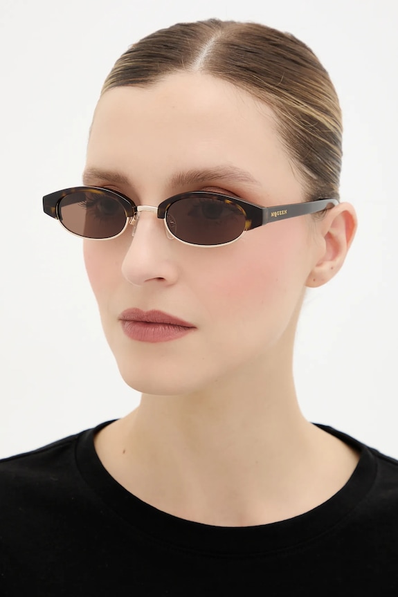 Kiegészítők Alexander McQueen napszemüveg AM0534S barna