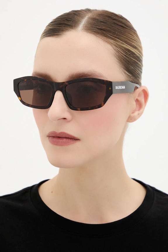 Doplnky Slnečné okuliare Balenciaga BB0448SK hnedá
