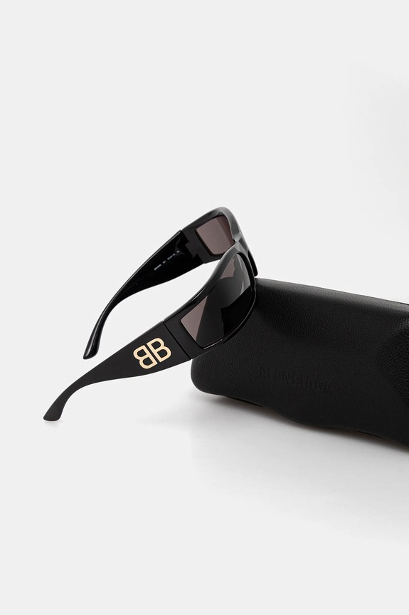 Sluneční brýle Balenciaga BB0458S černá