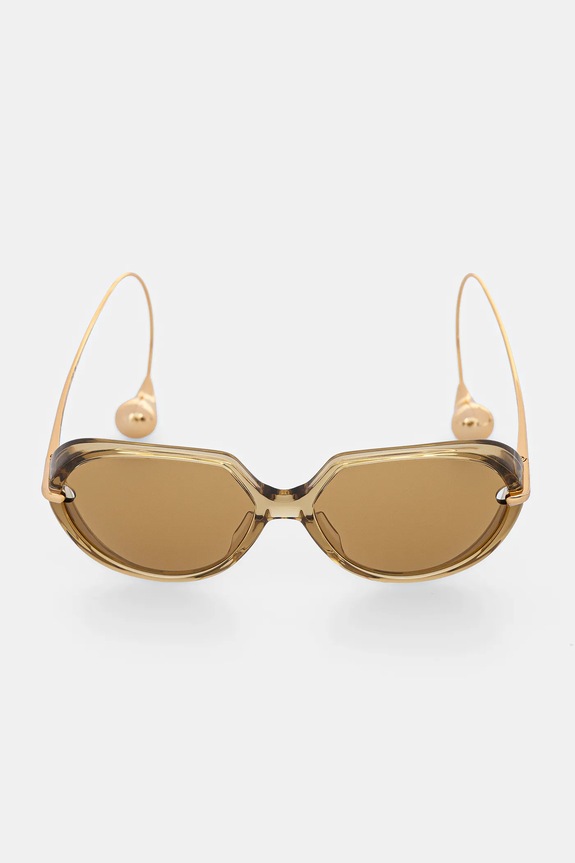 Bottega Veneta occhiali da sole oro BV1436S