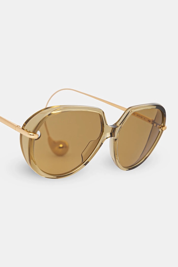 Bottega Veneta occhiali da sole BV1436S oro