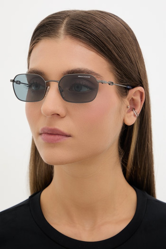 Armani Exchange ochelari de soare 0AX2056S gri AA00