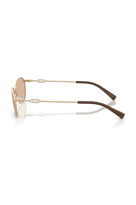 Armani Exchange okulary przeciwsłoneczne 0AX2056S złoty